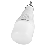 SWITCHED Solar Powered LED Light Bulb with Solar Panel