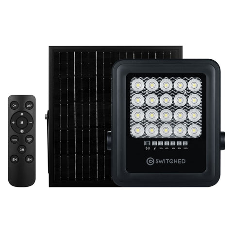 50W Solar Floodlight with Remote